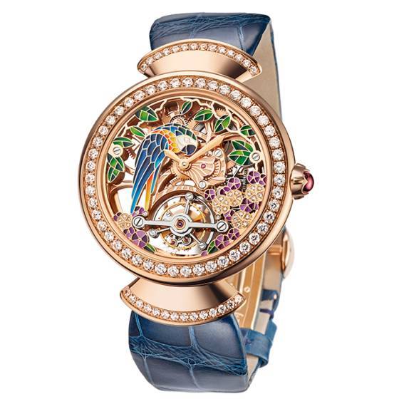 Divas' Dream Tourbillon Skeleton, la romántica visión de Bulgari de la naturaleza