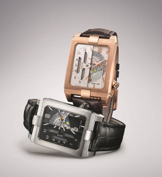 Harry Winston añade el peso de la experiencia al Avenue Dual Time Automatic