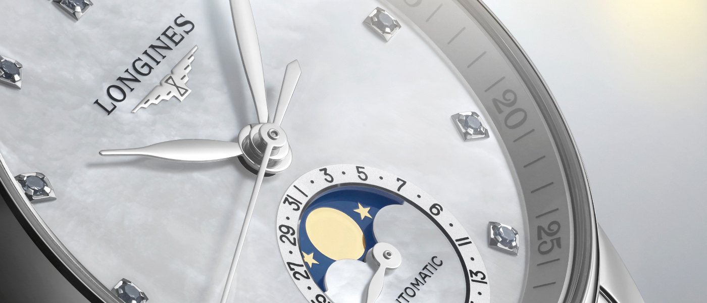 Longines presenta un nuevo Moon Phase de 34 mm en su colección Master