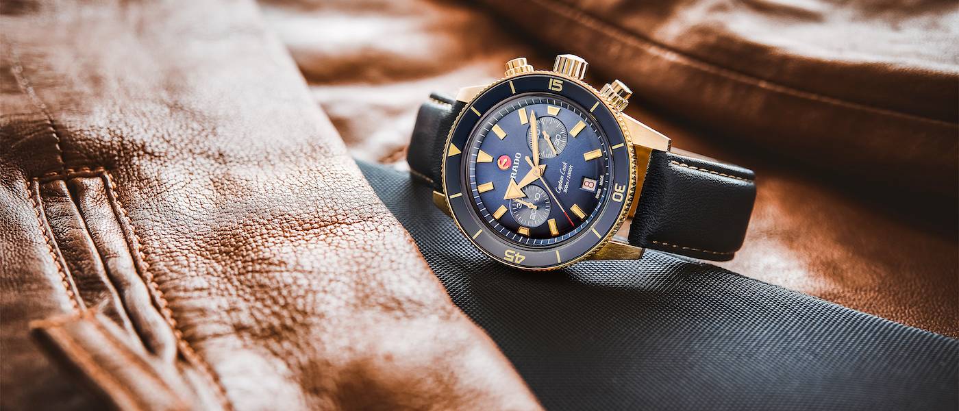 Presentando el nuevo Captain Cook Chronograph de Rado
