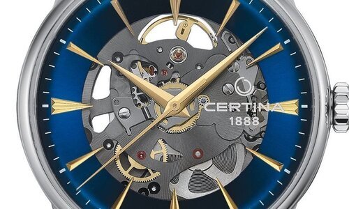 El nuevo Certina DS-1 Skeleton: diseñado pensando en la luz