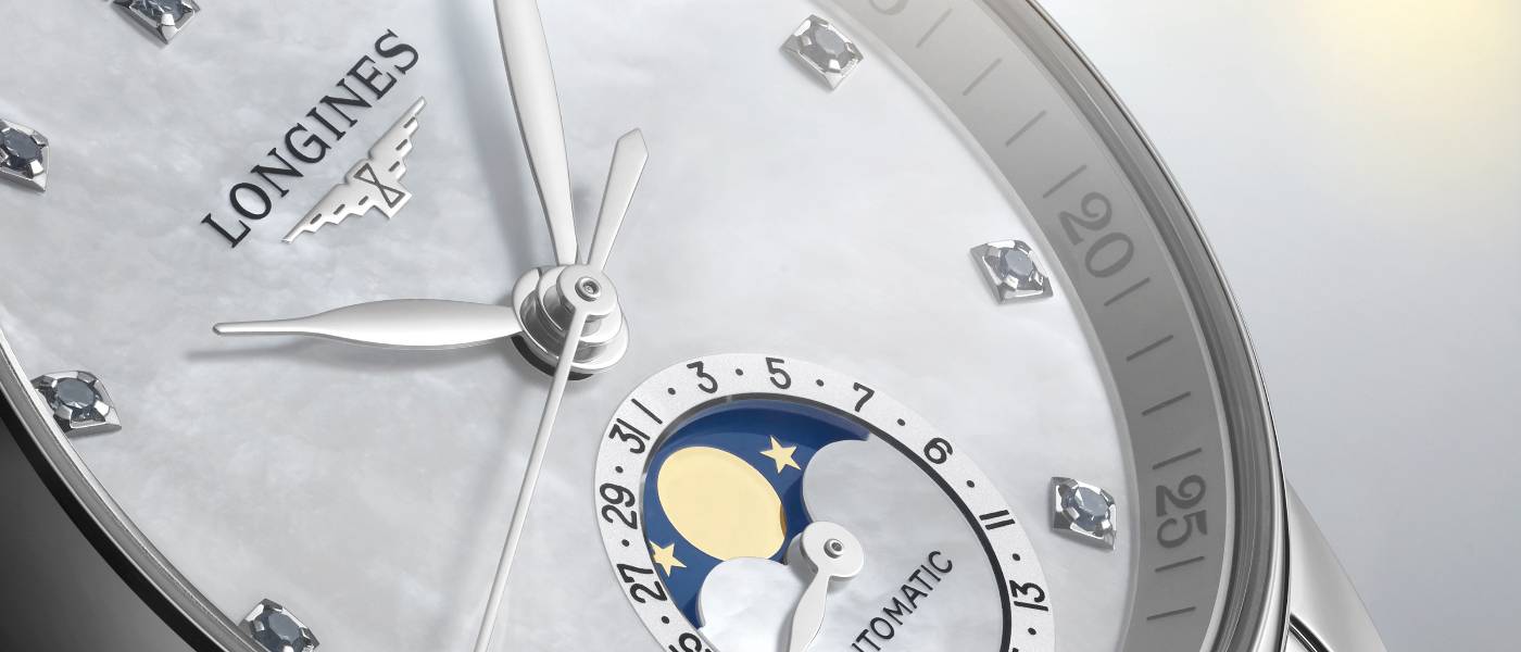 Longines presenta un nuevo Moon Phase de 34 mm en su colección Master