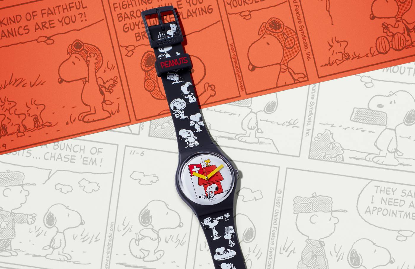 La pandilla está toda aquí: Swatch x Peanuts Collection