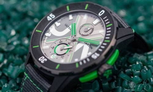 Ulysse Nardin: reciclando redes de pesca, de los océanos a la muñeca