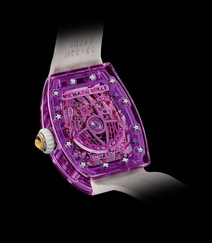 Nueva edición limitada del Richard Mille RM 07-02 Automatic Sapphire