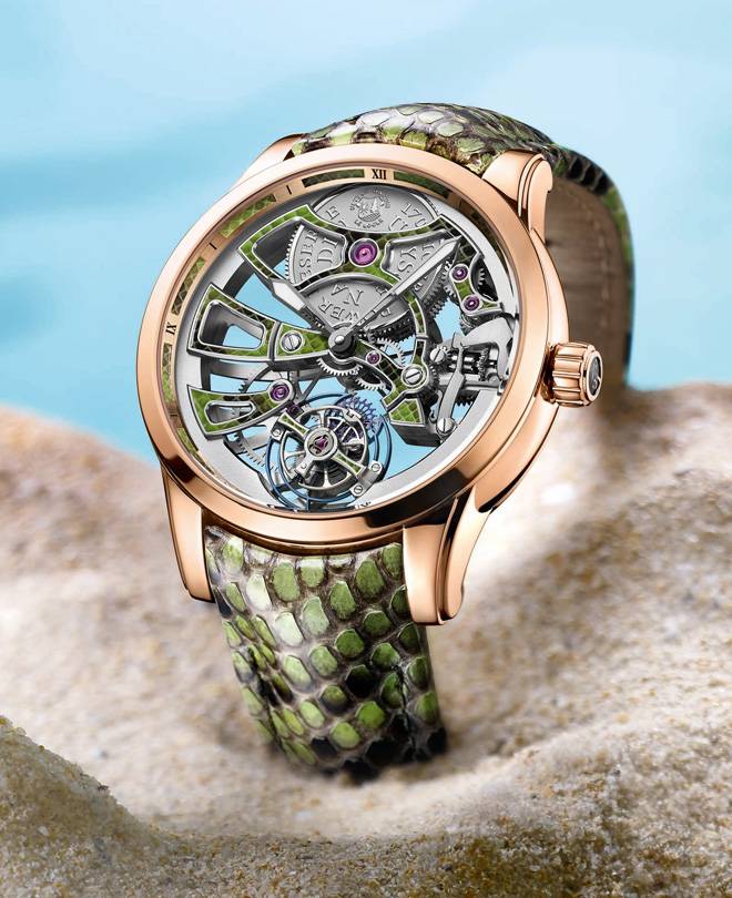 Royal Python Skeleton Tourbillon de Ulysse Nardin