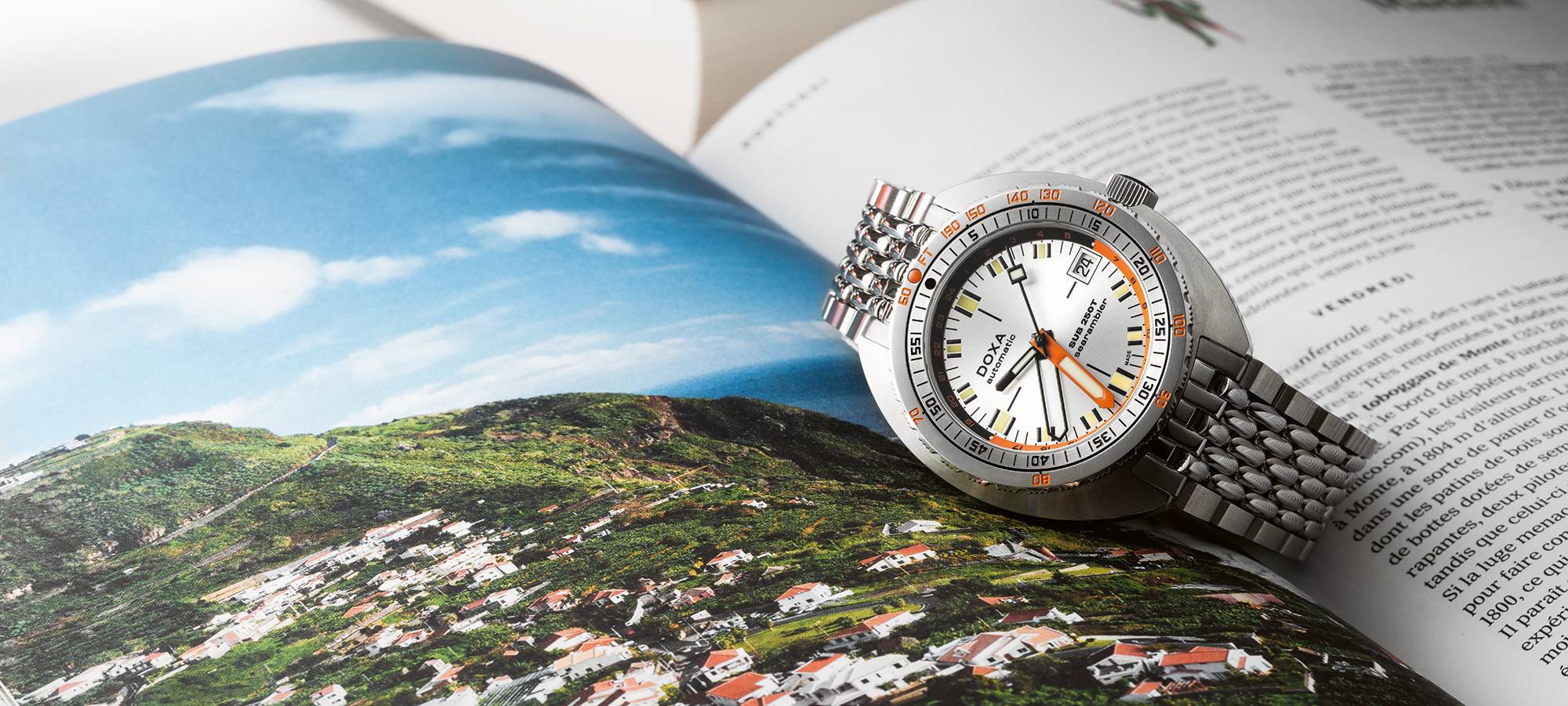 Doxa SUB 250T GMT: el SUB para viajeros del mundo