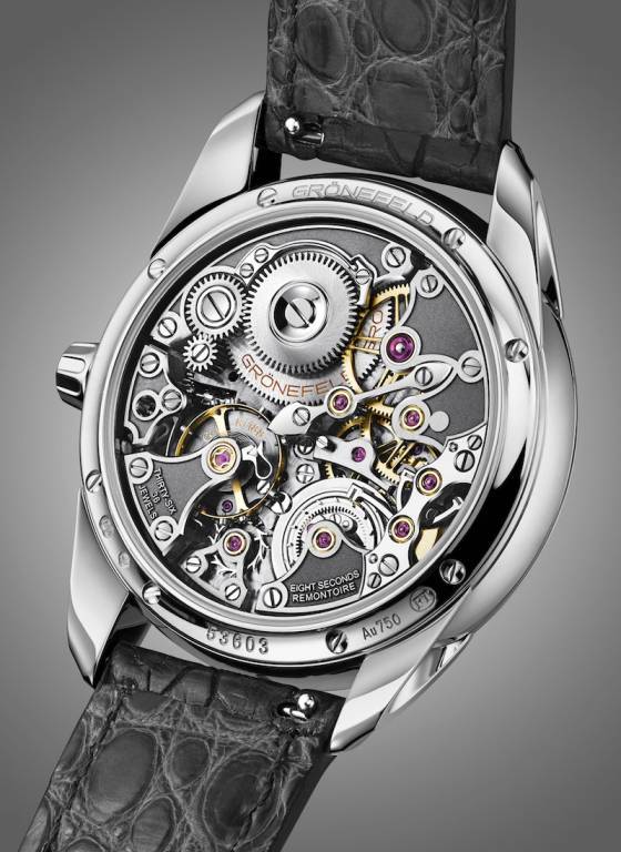¿Cómo hacer mejor un reloj premiado? Grönefeld lo descubrió