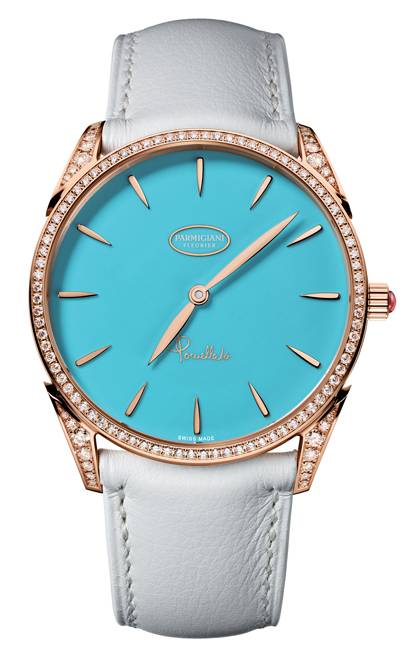 Tonda Pomellato ora rosa con turquesa de Parmigiani Fleurier