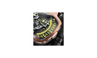 Urwerk presenta el UR-110 en oro rojo