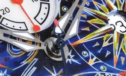 Zannetti Regent Full Sky Chrono: las mejores técnicas decorativas