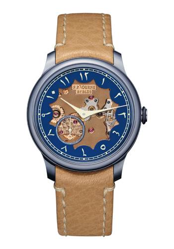 Chronomètre Bleu Byblos de F.P. Journe