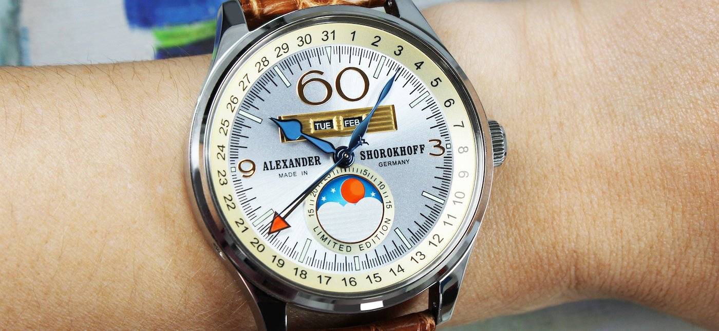 Alexander Shorokhoff presenta una nueva versión del Full Calendar Merkur