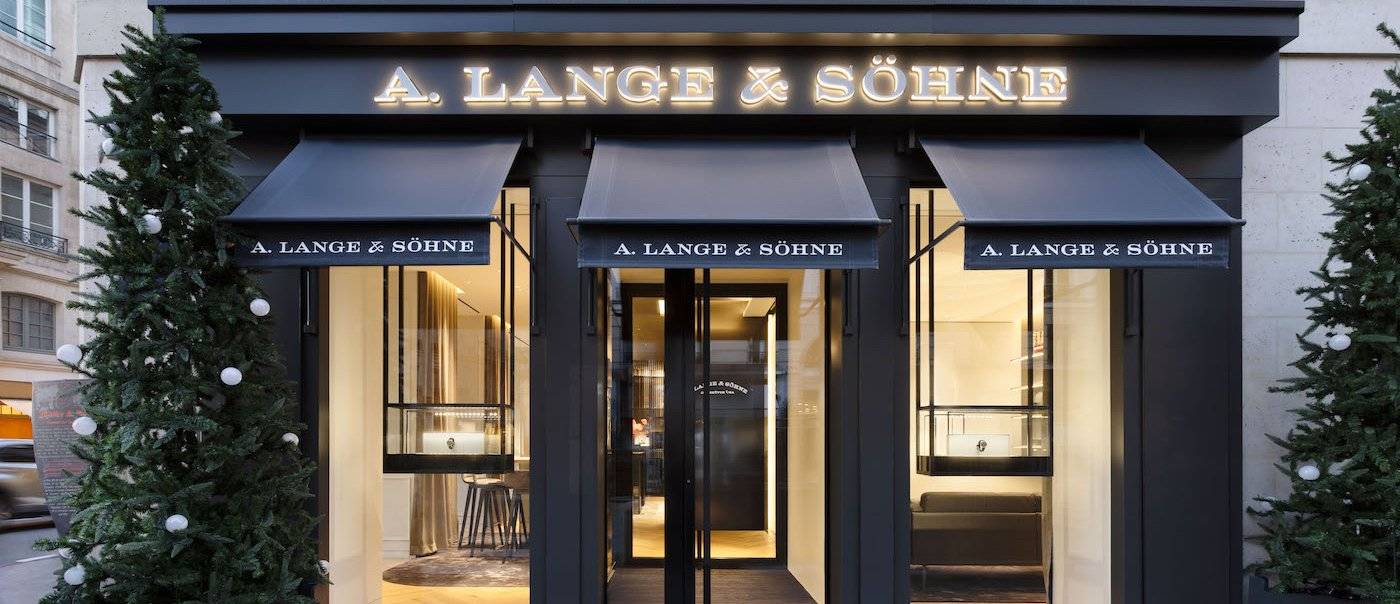 A. Lange & Söhne abre una boutique de marca en París