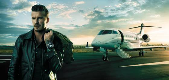 Breitling se une a David Beckham