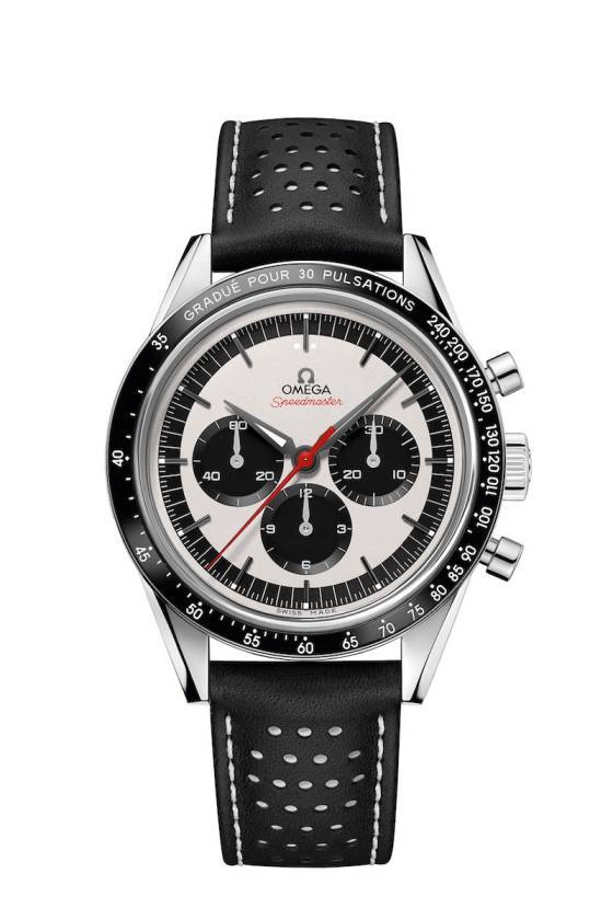 Omega relanza el Speedmaster Pulsometer Panda Dial