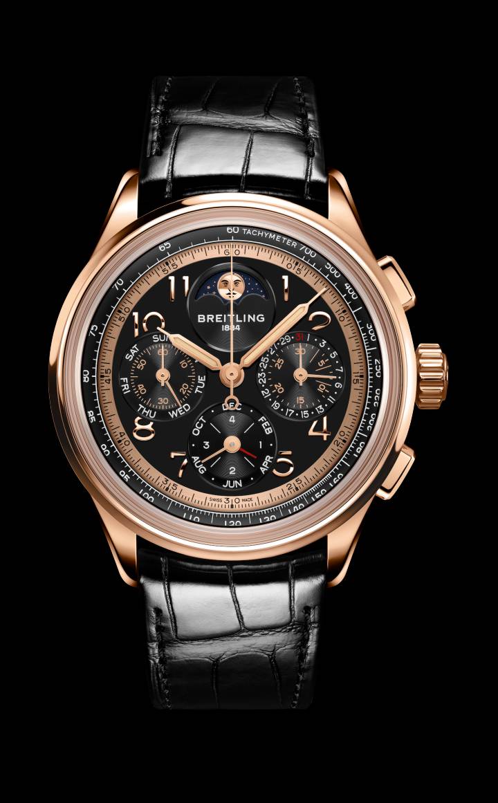 Breitling presenta un exclusivo movimiento cronógrafo con calendario perpetuo