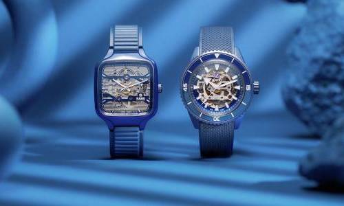 Rado añade tonos de azul a sus dos favoritos skeletons