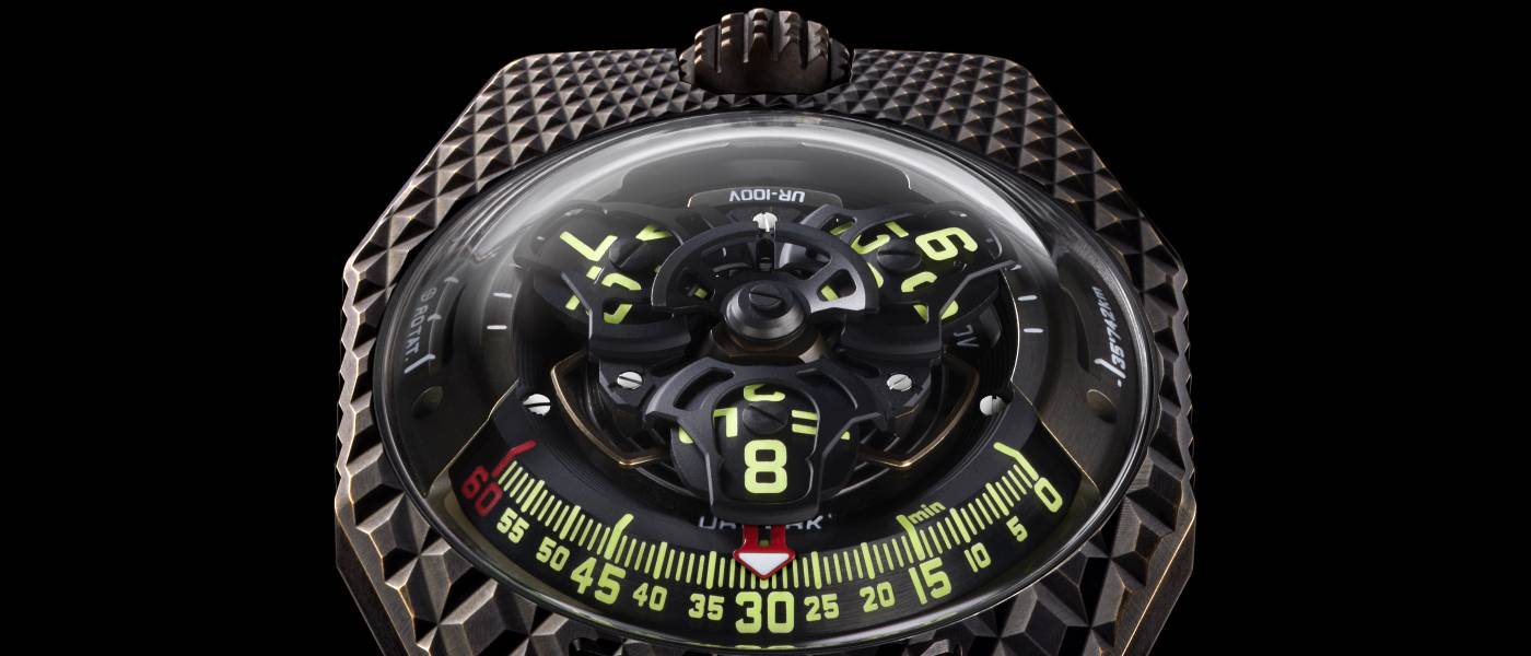 Urwerk UR-100V T-Rex: Roarrrrr!