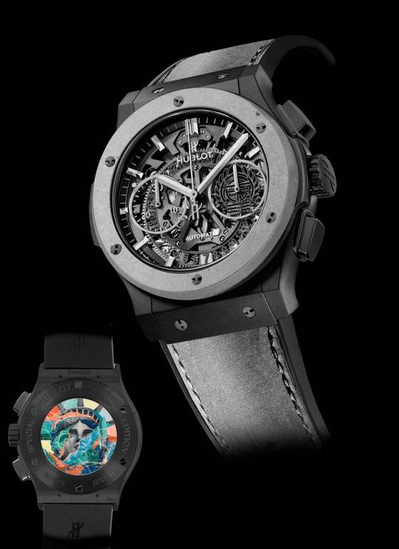 Hublot revela un reloj de concreto, pero ¿es un ladrillo?