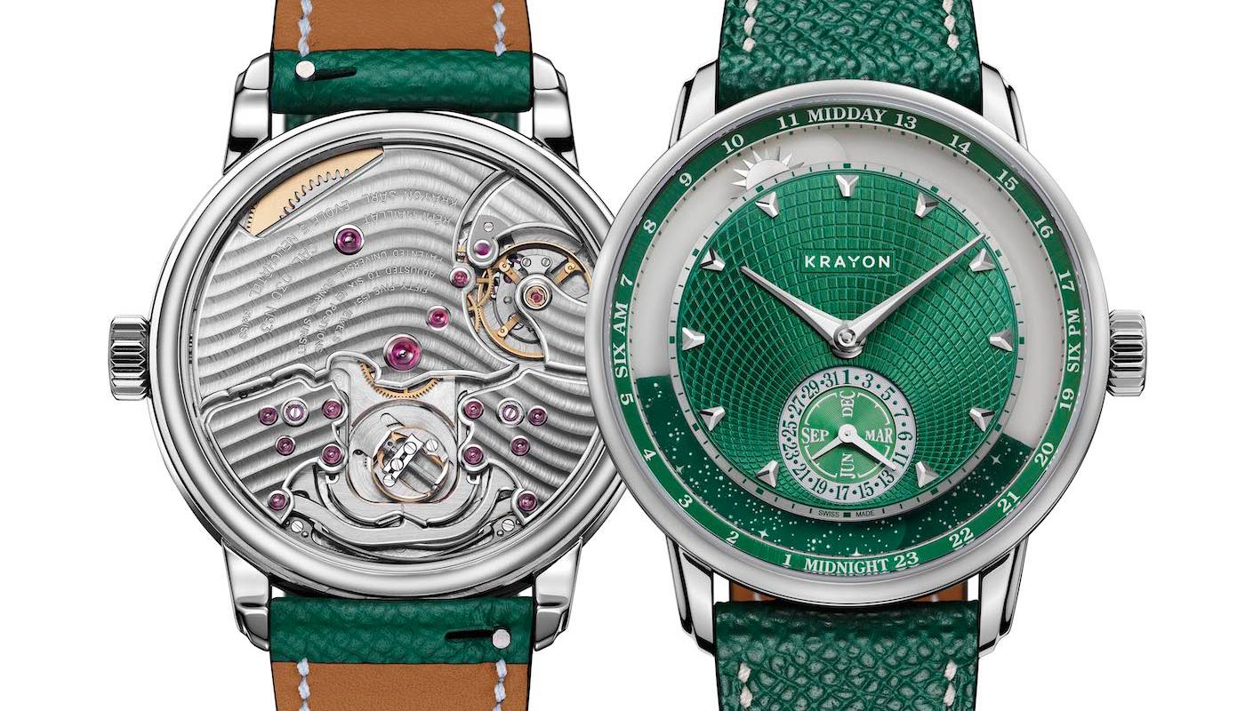 Krayon presenta el Anywhere Aurora totalmente verde en titanio