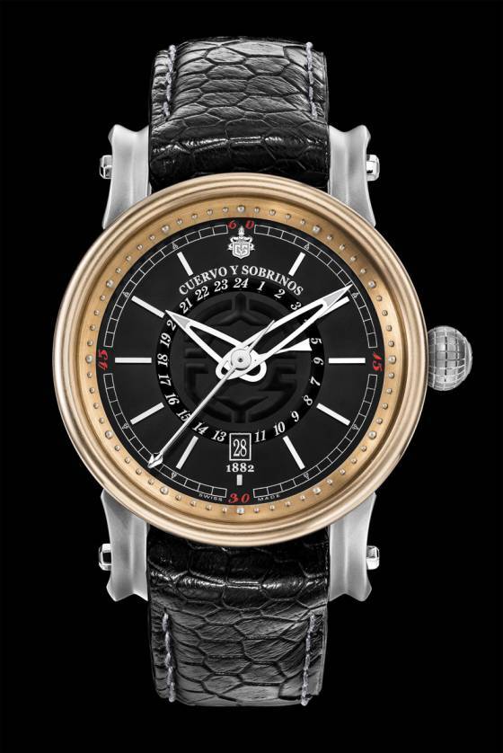 Torpedo Pirata GMT de Cuervo y Sobrinos, rebelde romántico