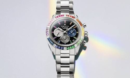 Zenith presenta una nueva versión arco iris de su Chronomaster Sport
