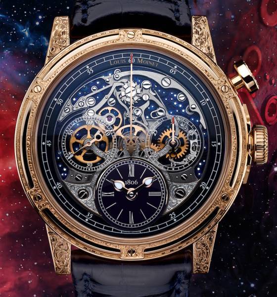 Como Louis Moinet ha mejorado el Memoris Red Eclipse