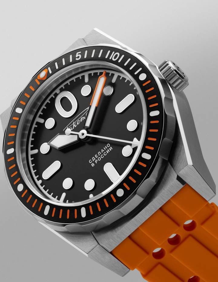 Raketa Amphibia: un reloj para inmersión profunda