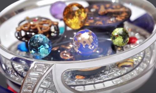 Nuevo Astronomia Solar Baguette Planets de Jacob & Co. 