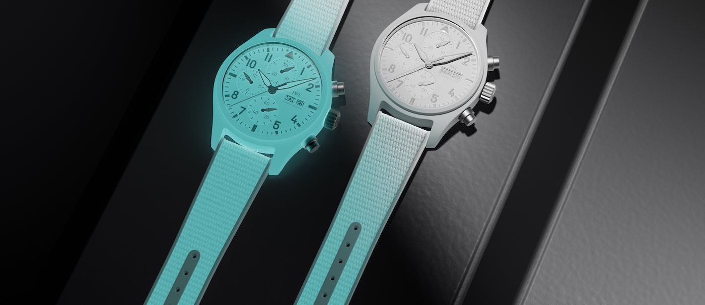 IWC presenta el primer reloj cerámico totalmente luminoso con tecnología Ceralume®