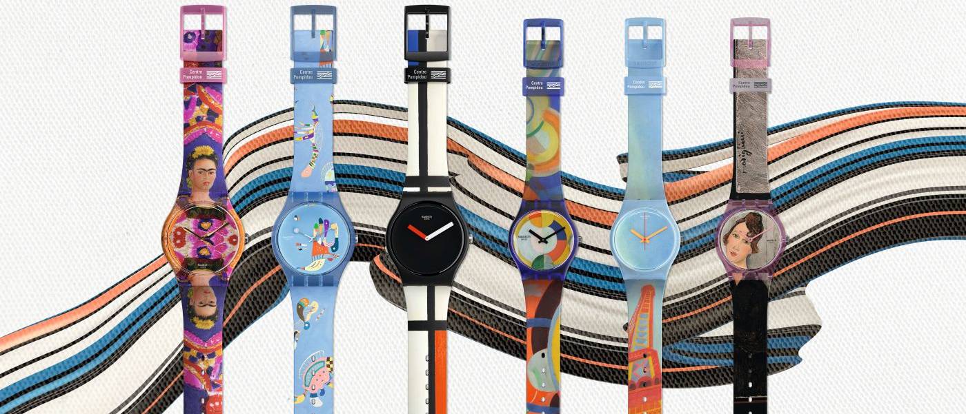 Presentando la coleccion Swatch X Centre Pompidou 
