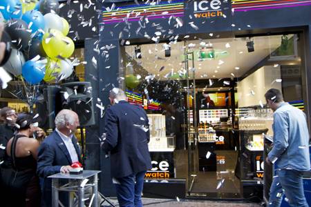 La tienda insignia de Ice-Watch en Amsterdam