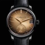 Endeavour Perpetual Calendar Black Golden Edition de H. Moser & Cie (Vista frontal)