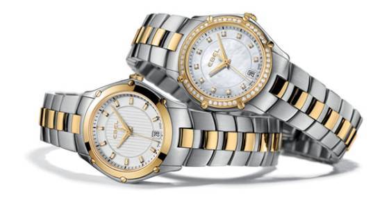 Ebel Classic Sport, Acero y Oro