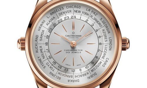 La nueva versión del Heritage Worldtimer de Carl F. Bucherer