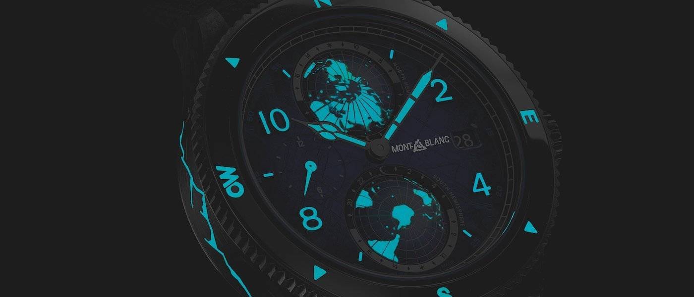 Montblanc presenta el 1858 Geosphere 0 Oxygen CARBO2 para Only Watch 2023