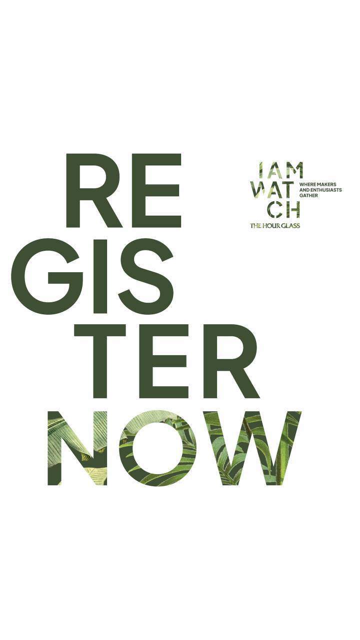 The Hour Glass organizará un evento para entusiastas de IAMWATCH en Singapur