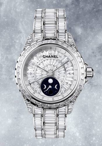 Chanel J12 Moonphase, hora exquisita