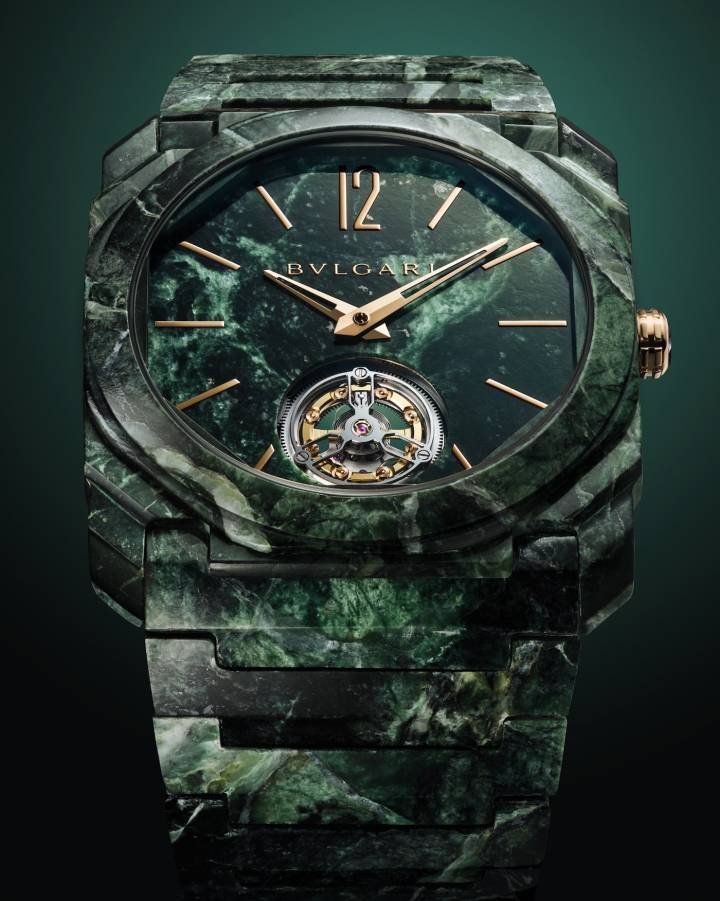 Bulgari: un Octo Finissimo Tourbillon único en mármol para Only Watch