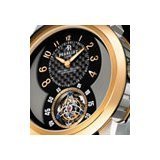 Automatic Tourbillon de Perrelet: Titanio y Oro Rosa