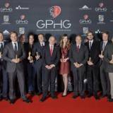 Los ganadores del Grand Prix 2013 junto con Ueli Maurer, Presidente de la Confederación Suiza
