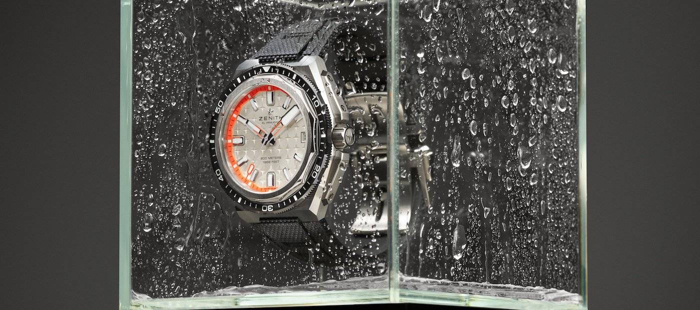 Zenith Defy Extreme Diver presenta una nueva esfera de color blanco plateado