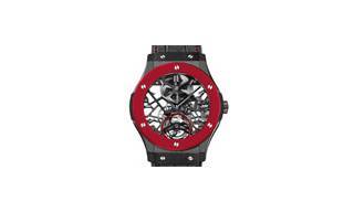 Primicia mundial de Hublot: cerámica roja