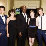 El Director Artíastico Cameron Bailey con las 2014 TIFF rising stars