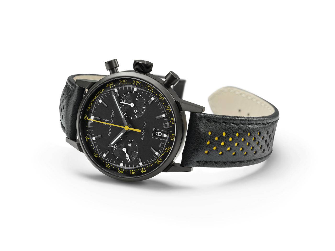 Velocidad, adrenalina y precisión: el nuevo Intra-Matic Auto Chrono de Hamilton
