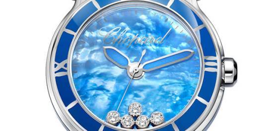Chopard: Happy Sport XL en colores fuertes y picantes 