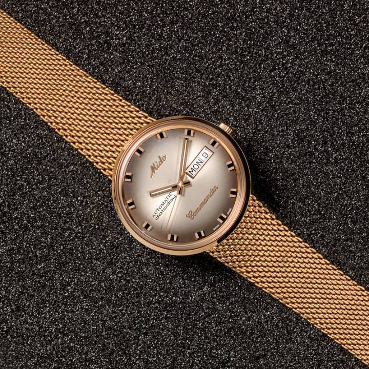 The reissued Mido Commander Shade