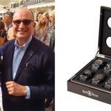 Izquierda: el Principe Alberto II & Carlos Rossillo - Derecha: la Bell & Ross Collector's Box para ONLY WATCH 2013