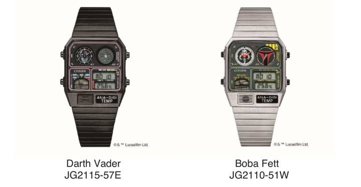 Citizen lanza la nueva colección Ana-Digi Star Wars 